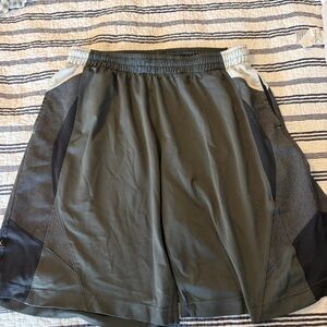Jordan Gray/Black/White Athletic Shorts